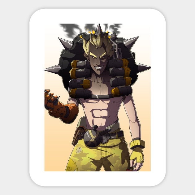 Junkrat Sticker by DeyvidEndo182